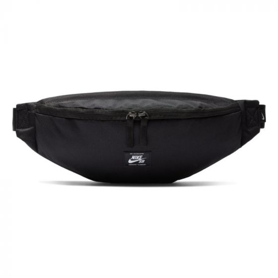 Сумка На Пояс Nike SB Heritage Woven Hip Pack BA6445-010 (black-black-white)