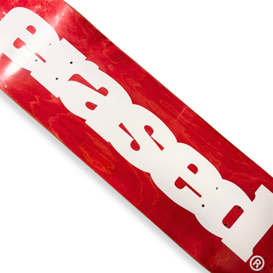 Дека Erased Project Wooden Colored ERS-010009-82 (red)