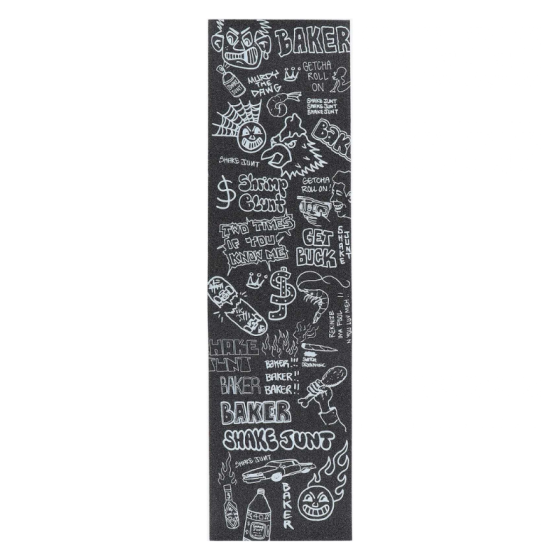 Шкурка Shake Junt X Baker Rekinize Grip 02-06-0272 (black)