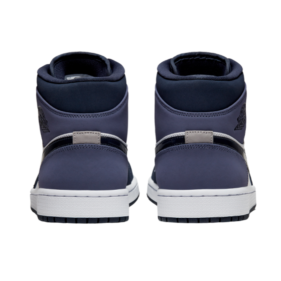 Кроссовки Jordan Air Jordan 1 Mid 554724-445 (obsidian-obsidian)