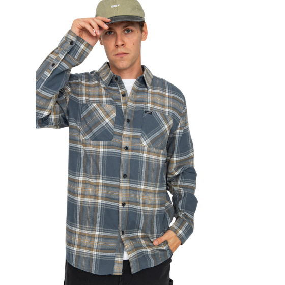 Рубашка Volcom Netastone Flannel LS A0532510DST- (dark slate)