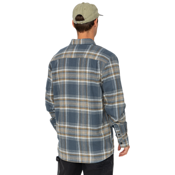 Рубашка Volcom Netastone Flannel LS A0532510DST- (dark slate)