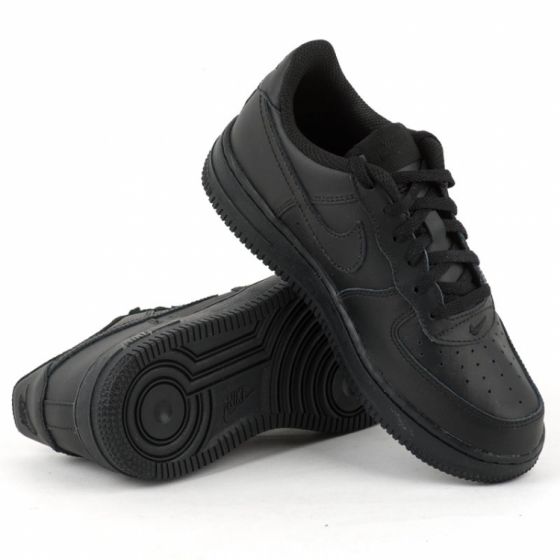 Кроссовки детские Nike Force 1 PS 314193-009 (black-black-black)