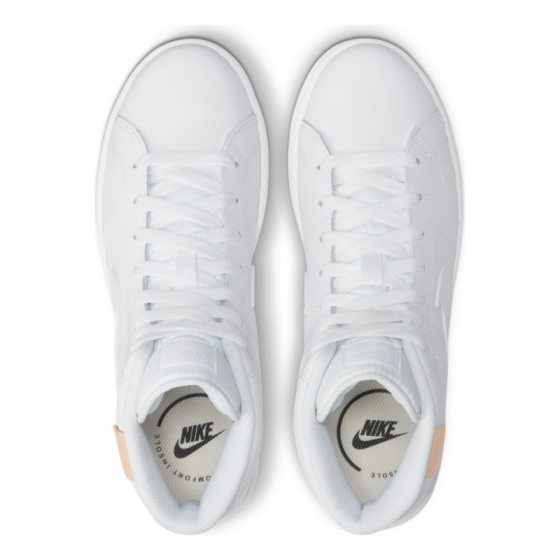 Кроссовки Женские Nike Wmns Court Royale 2 Mid CT1725-100 (white-white)