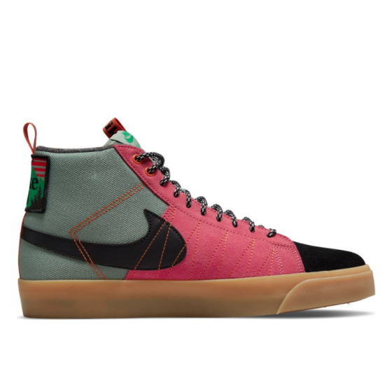 Кеды Nike SB Zoom Blazer Mid Premium DC8903-301 (jade smoke-black)