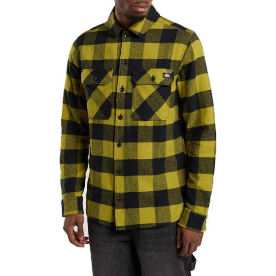 Рубашка Dickies Sacramento Shirt DK0A4XDZL201 (evergreen sprig)