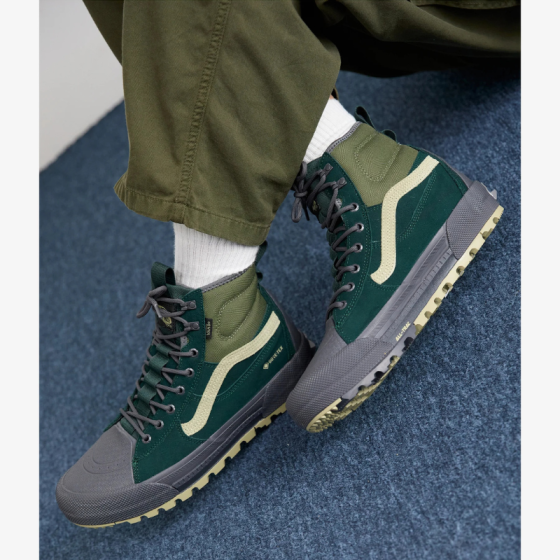 Зимние Кеды Vans Mte Sk8-Hi Gore-Tex VN000CVSZAA1 (scarab-grape leaf)