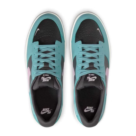 Кеды Nike SB Force 58 Prm L DV5476-400 (denim turq-pink foam)