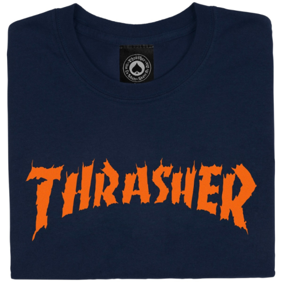 Футболка Thrasher Burn It Down 311574 (navy)
