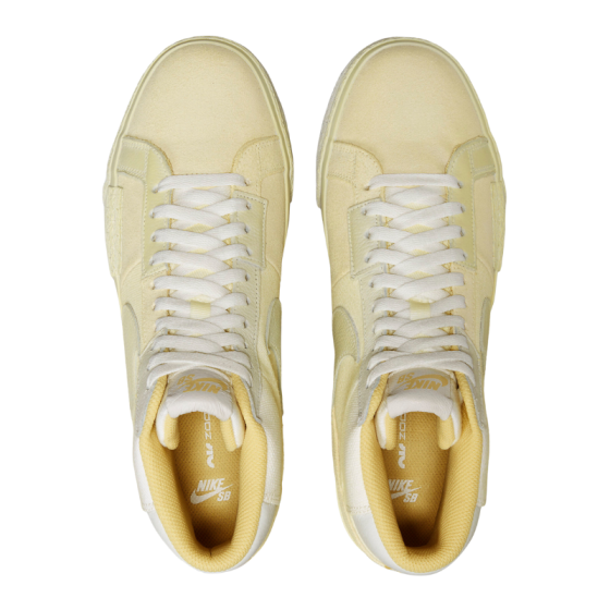 Кеды Nike SB Zoom Blazer Mid Premium DR9087-700 (lemon wash)