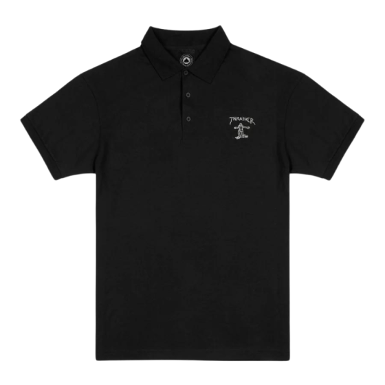 Поло Thrasher Little Gonz Embroidered 314063 (black)