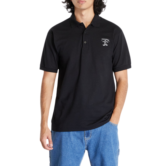 Поло Thrasher Little Gonz Embroidered 314063 (black)