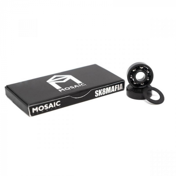 Подшипники Mosaic Super 1 Sk8Mafia Abec 7 MOACBE20A006 (black)